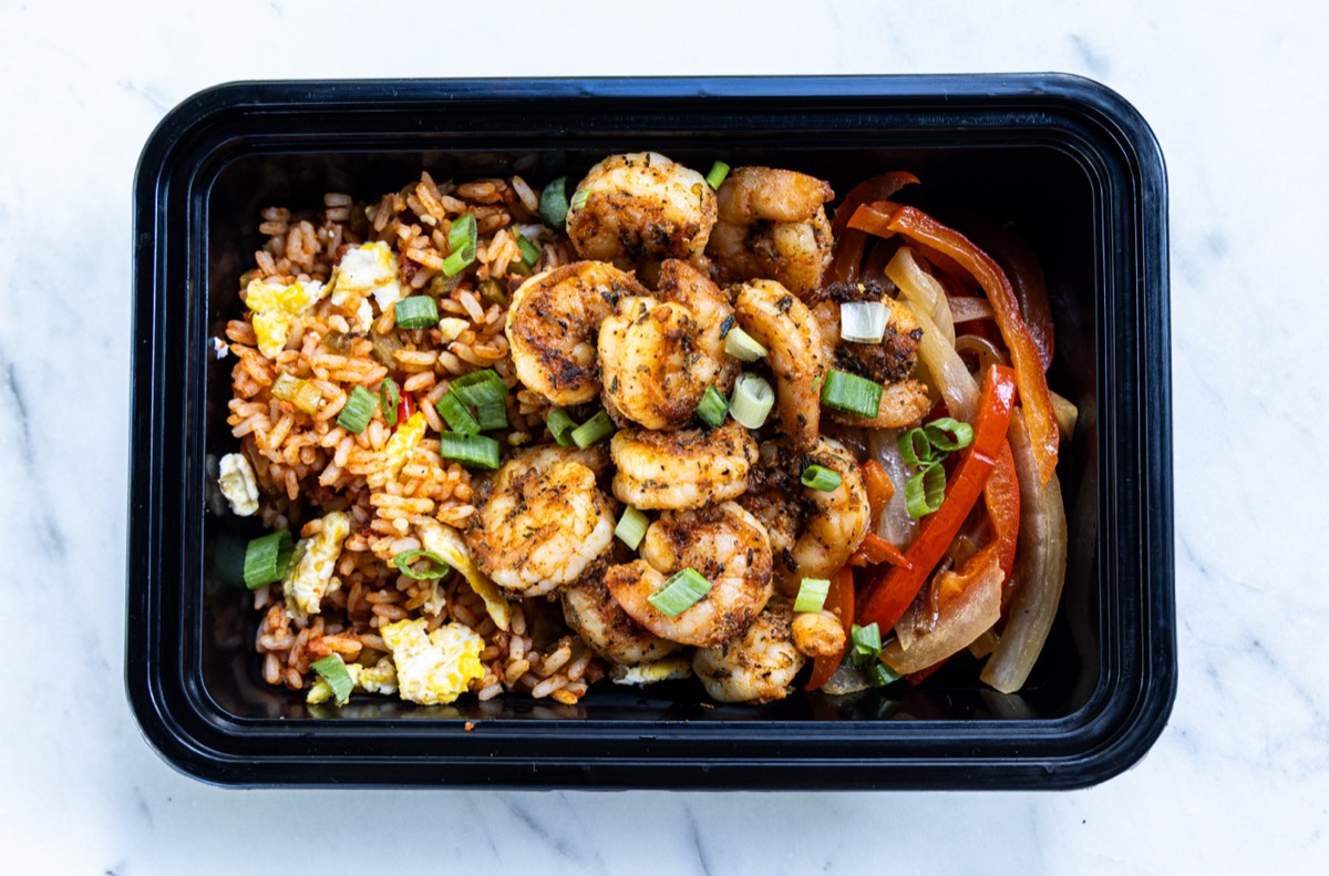 Blackened Cajun Shrimp Bowl
