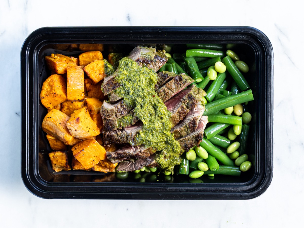 Steak and Sweet Potato Power Meal